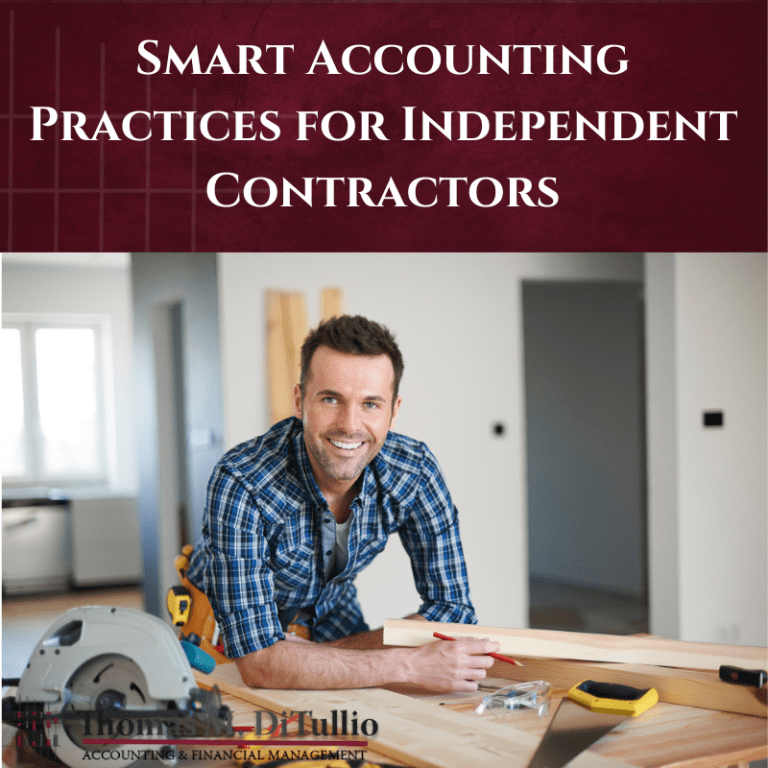 Smart Accounting Practices for Independent Contractors