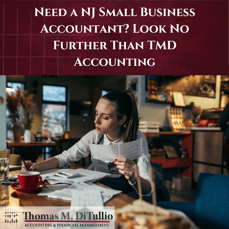 Need a NJ Small Business Accountant? Look No Further Than TMD Accounting
