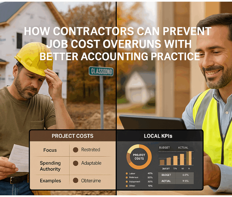 How Contractors Can Prevent Job Cost Overruns with Better Accounting Practices